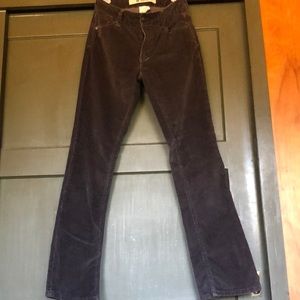 Never worn corduroy brow boot cut jeans